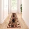 Flash Furniture 2' x 7' Brown Mother Bear & Cubs Olefin Area Rug OKR-RG1114-27-BN-GG - alternate 1